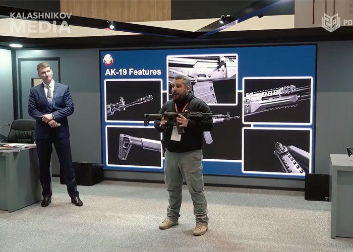 THE KALASHNIKOV AK-19 RIFLE WORLD PREMIERE AT THE IDEX 2021