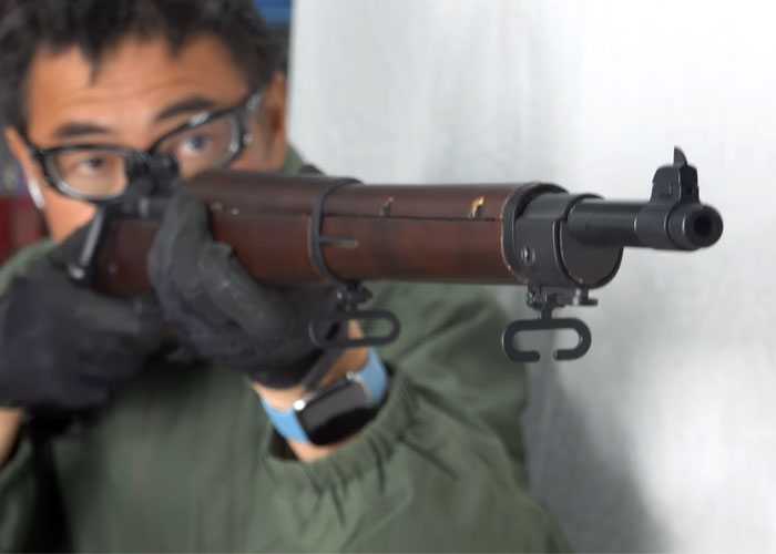 MACH SAKAI ON THE S&T SPRINGFIELD M1903 AIRSOFT RIFLE