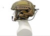 EARMOR M32X MOD4 Tactical Headset with Advanced Electronic Noise Reduction and Amplifying Pickup for RAC Rails (Coyote Brown)