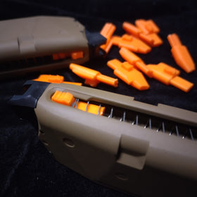 Bunny Custom 3D Print Orange Color Magazine Follower for VFC Glock17 Gen5 France Army Model