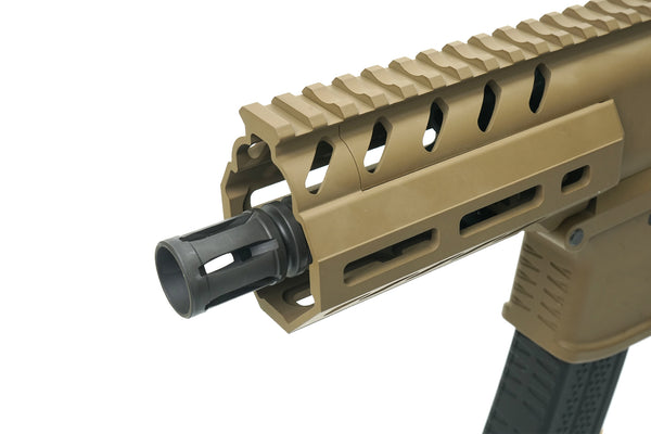 APFG - MPX-K GBB Gas Blow Back Airsoft Tan Color (Special Full Marking Version)