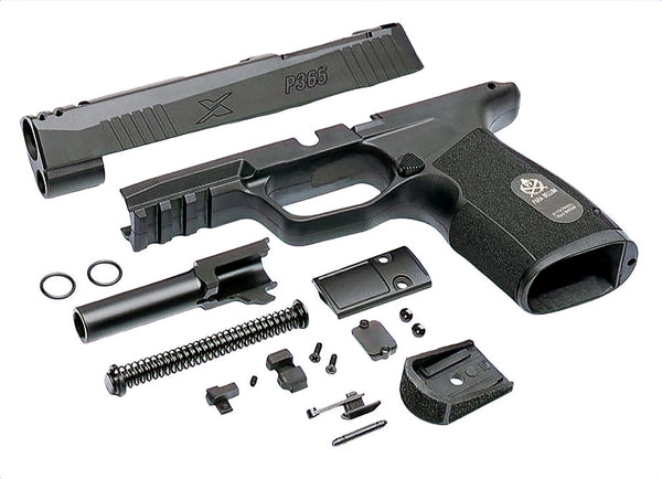 ParaBellum - P365 X-macro Comp Style Modification Kit (Aluminum Slide & Steel Barrel) for VFC SI SMP AIRSOFT GBB Pistol