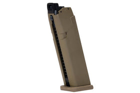 Umarex Glock 17 Gen 5 Green Gas Magazine (French Army Version, 22 rounds, by VFC) - TAN