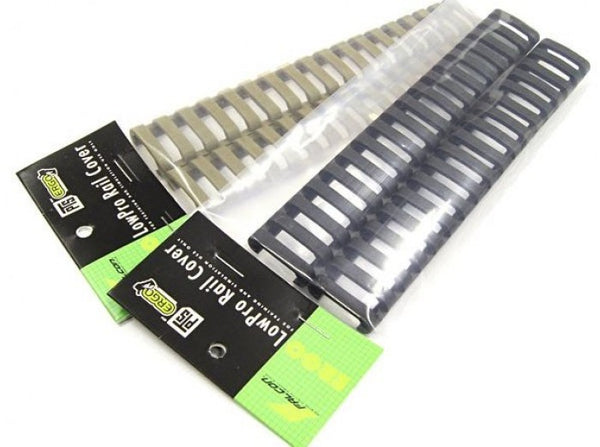 ERGO - 18-Slot LowPro Rail Covers (BK) (2 Piece in package)