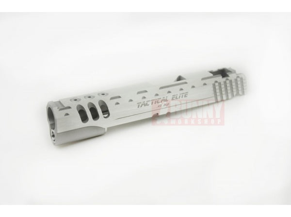 Warbear - CNC Aluminum  Slide (Tactical & Silver) for Marui Hi-Capa