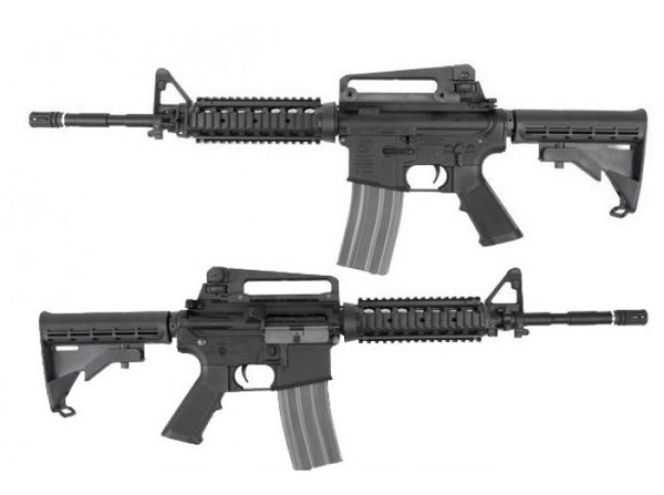 King Arms Colt M4 RIS Nylon Fiber Rifle with GHK GBB Kit