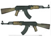 King Arms AK47 Wood Airsoft AEG