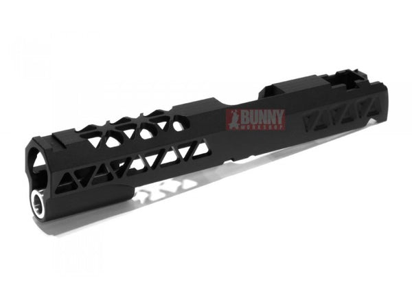 Airsoft Masterpiece Aluminum Triangles Slide - Black