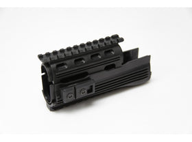 APS AK74 Type Tactical Railed Handguard for AK AEG (Black)