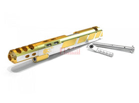 Airsoft Masterpiece La Brama Fireball Open Slide - Gold 2Tones