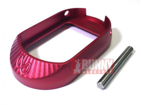 AKA Type 3 Aluminum Infinity Magwell for Marui Hi-Capa 5.1/4.3 (Red)