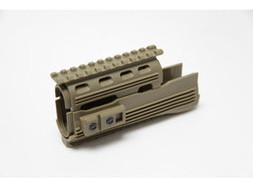 APS AK74 Type Tactical Railed Handguard for AK AEG (Dark Earth)