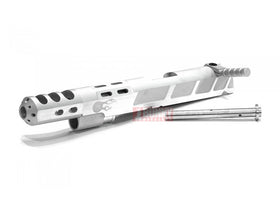 Airsoft Masterpiece La Brama Fireball Open Slide - Silver