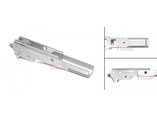 Airsoft Masterpiece Aluminum Frame - SV 3.9 with Tactical Rail - Silver