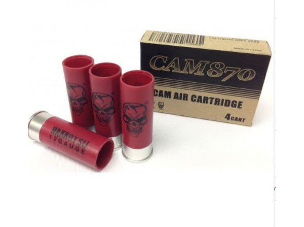 APS - CO2 Cartridge for CAM870 Shotgun (4pcs Pack RED)