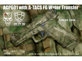 APS - ACP Full Metal CO2 Powered Airsoft GBB Gas Blowback Pistol (A-TACS Foliage)