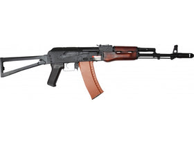 APS - AKS74 (No Side Rail Mount) Real Wood Electric Blowback Rifle (ASK 202)