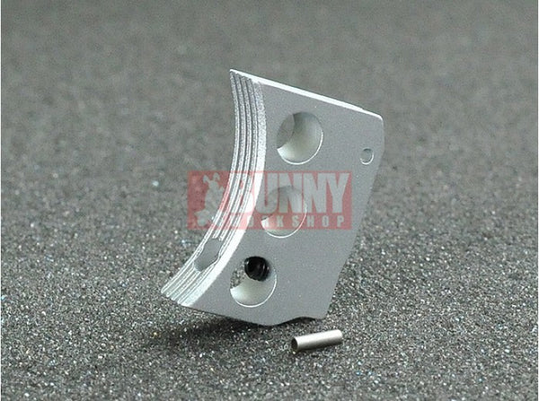 AKA Type F Aluminum Trigger for Marui Hi-Capa GBB (Short, Black)