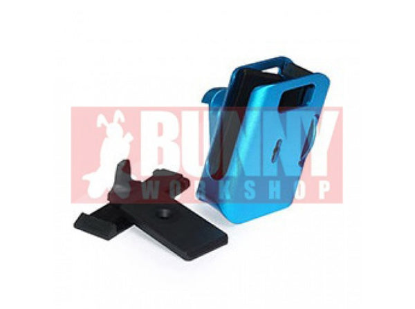 AKA Aluminum IPSC Speed Magazine Pouch Full Set (Blue)