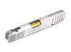 Airsoft Masterpiece Infinity Top Shot 2014 Standard Slide with Sight Tracker - Silver