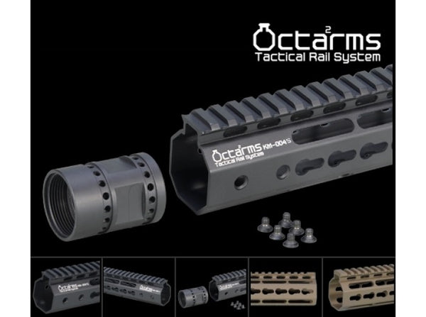 ARES Octarms 9 Inch Tactical Keymod System Handguard Set