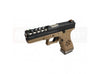 Armorer Works BST HEX CUT VX0111 GBB Pistol (BK/Tan)