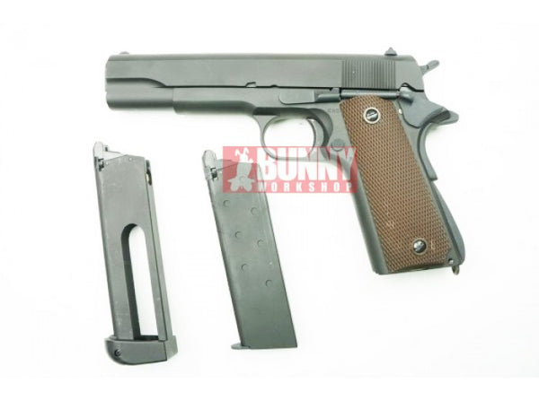 BELL GOVERMENT M1911A1 FULL METAL CO2 AIRSOFT GBB/ STANDARD MAG