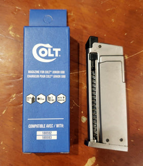 Cybergun COLT Junior .25 ACP 7 Rounds Gas Magazine (Silver) (AW / WE CT25)