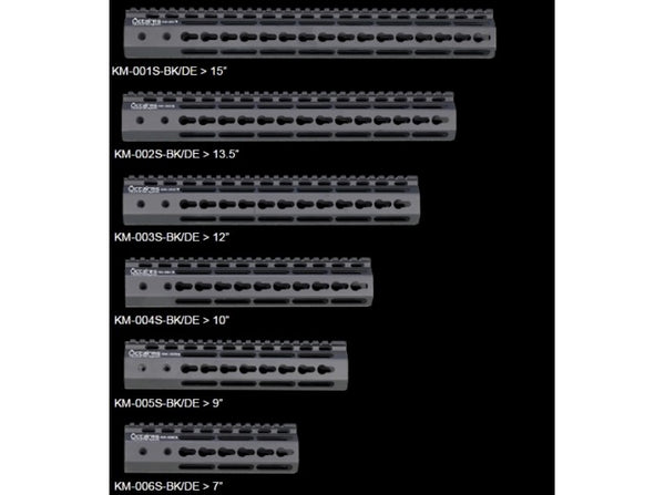 ARES Octarms 7 Inch Tactical Keymod System Handguard Set