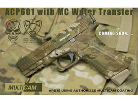 APS - ACP Full Metal CO2 Powered Airsoft GBB Gas Blowback Pistol (Multicam)