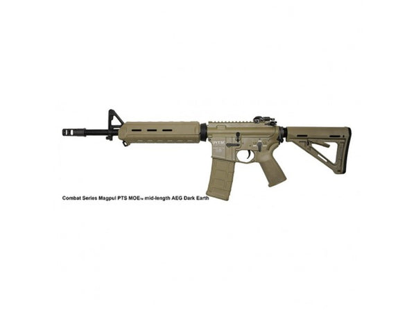 DYTAC Combat Series Magpul PTS MOE Mid-Length AEG (Dark Earth)