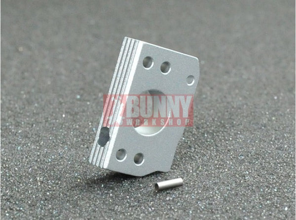 AKA Type D Aluminum Trigger for Marui Hi-Capa GBB (Short, Silver)