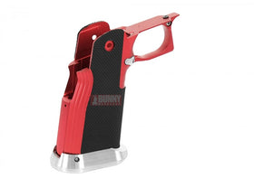 Airsoft Masterpiece Type R7 Aluminum Grip for Hi-CAPA - Red