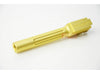 Guns Modify S-style G17 KKM-style Aluminum Outerbarrel For Marui Airsoft Glock Pistol series - Golden