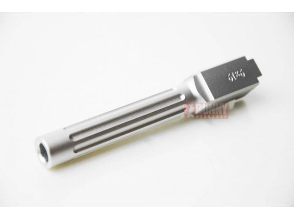 Guns Modify S-style G17 KKM-style Aluminum Outerbarrel For Marui Airsoft Glock Pistol series - Silver