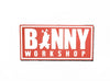 Bunny Workshop PVC Patch Red