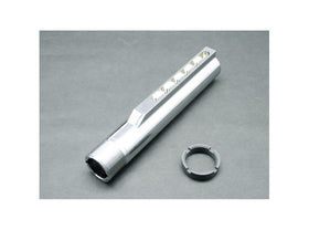 DYTAC CNC Aluminum Stock Tube Assembly for Marui M4 AEG (Chrome)