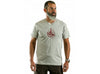 Costa Ludus Costa #7 Classic Tee - Lt Grey/Dark Red