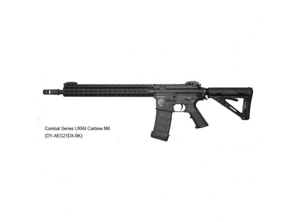 DYTAC Combat Series UXR4 Carbine M4 AEG (Deluxe Ver, Black)