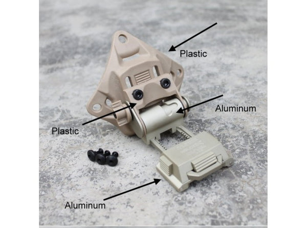 FMA L4G19 NVG Mount Aluminum & Nylon TB623 ( BK )