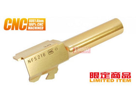 Guarder Aluminum Outer Barrel for Marui G26 GBB (Gold)