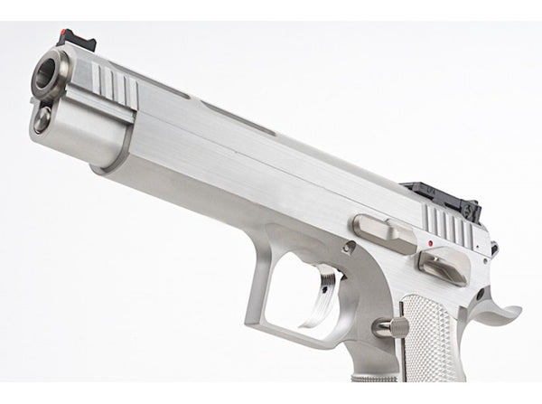 Gunsmith Bros GB01 TF Aluminum 5.5 inch GBB Pistol - Silver