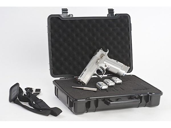 Gunsmith Bros GB01 TF Aluminum Standard GBB Pistol - Silver