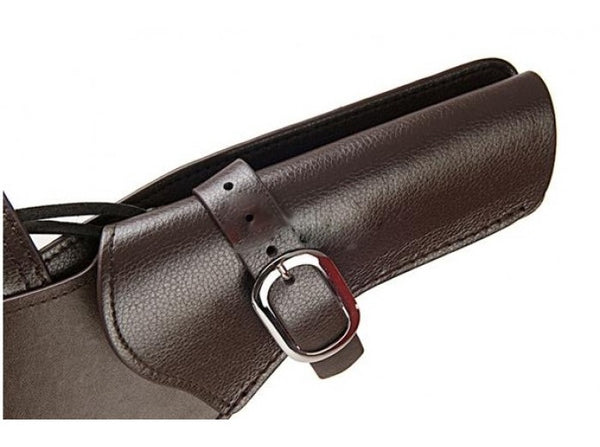 Gun Heaven -  PU Cowboy Leather Holster (Brown)