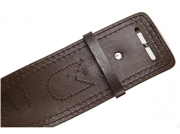 Gun Heaven -  PU Cowboy Leather Holster (Brown)