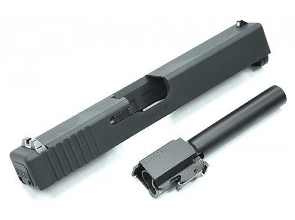 Guarder Aluminum Slide & Steel Barrel Set for TM G17 (2018 Version / Black)