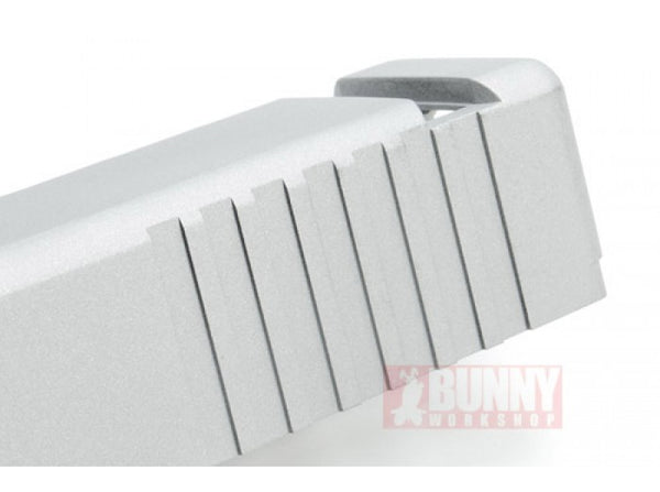 Guarder - Aluminum Slide for Marui Glock 17 (Silver) (Type 16)