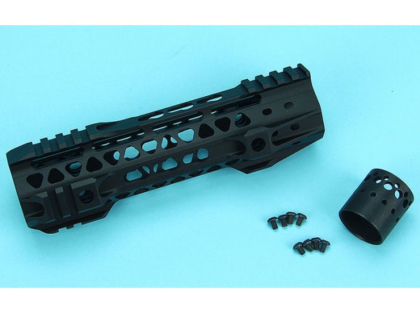 G&P MOTS II 8 Inch Keymod Handguard (Black)