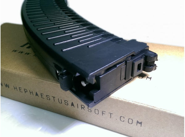 Hephaestus Custom Gas Magazine (Extended Type B) for GHK AK Series (Black)