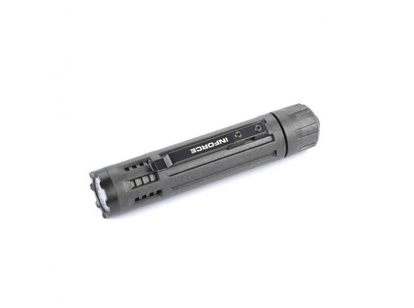 INFORCE 6VX White LED Tactical Flashlight - Black